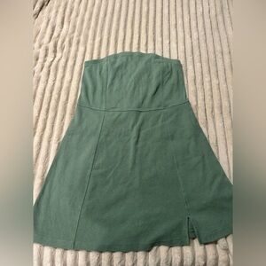 American Eagle Outfitters Forest Green A-Line Skirt